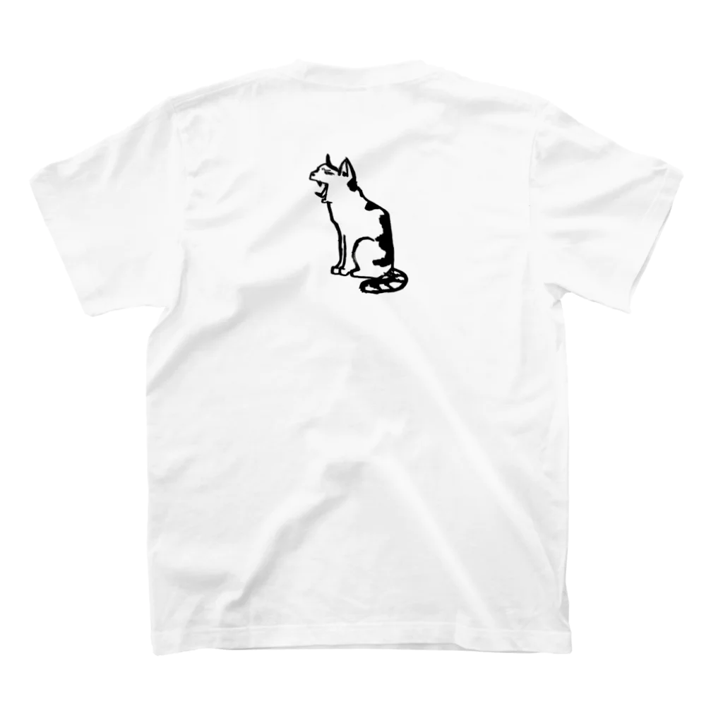 Laviniuのねむいねこ スタンダードTシャツの裏面