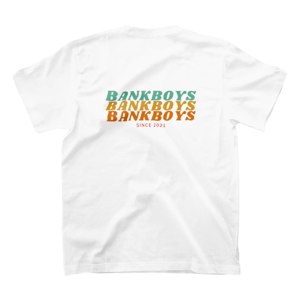 たれまゆのBankBoys スタンダードTシャツの裏面