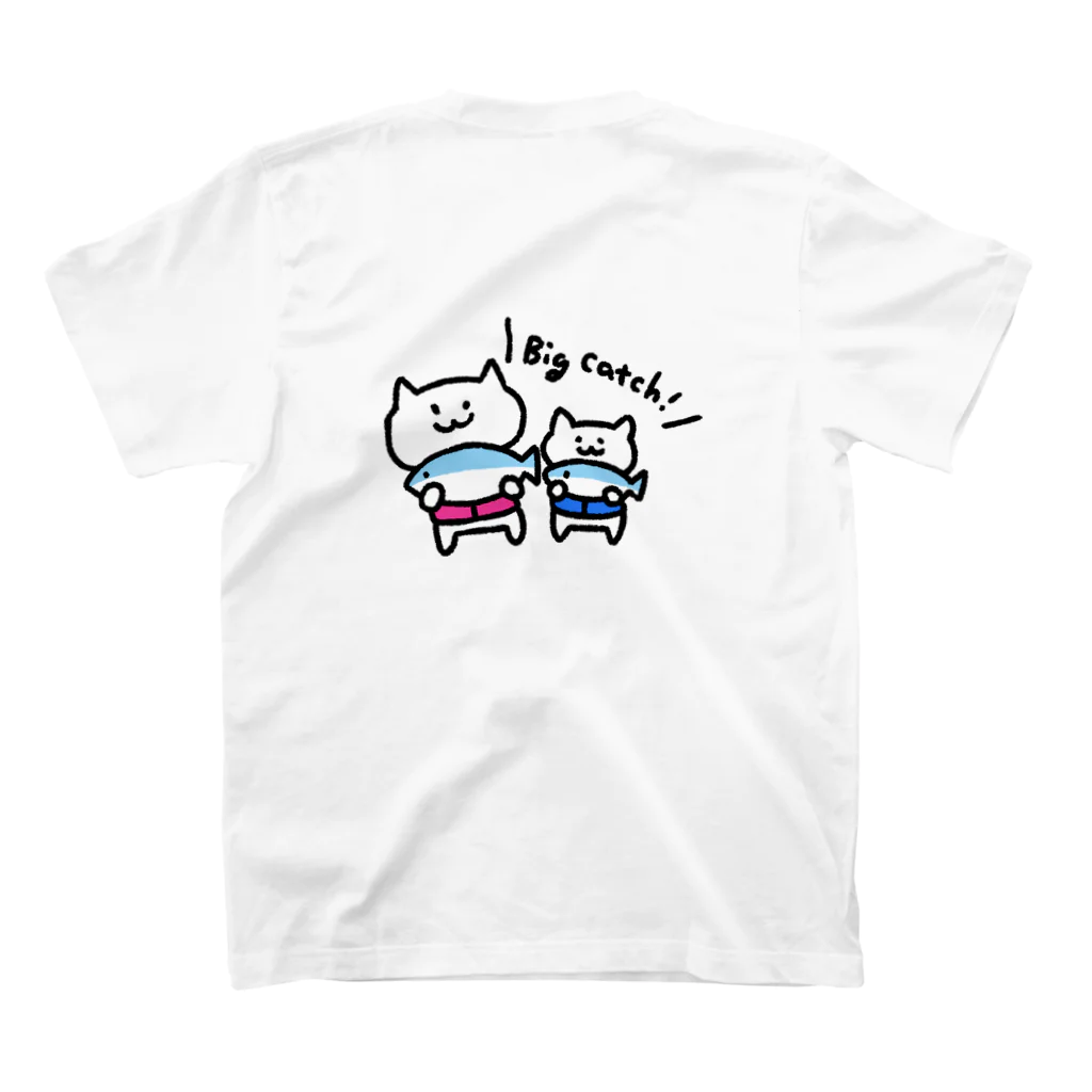 cocoro-iki on-line shopの壱岐ネコ スタンダードTシャツの裏面