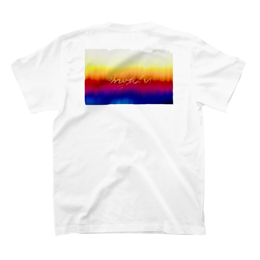 Miyuki_Sakagamiのrainbow sin@色々 Regular Fit T-Shirtの裏面