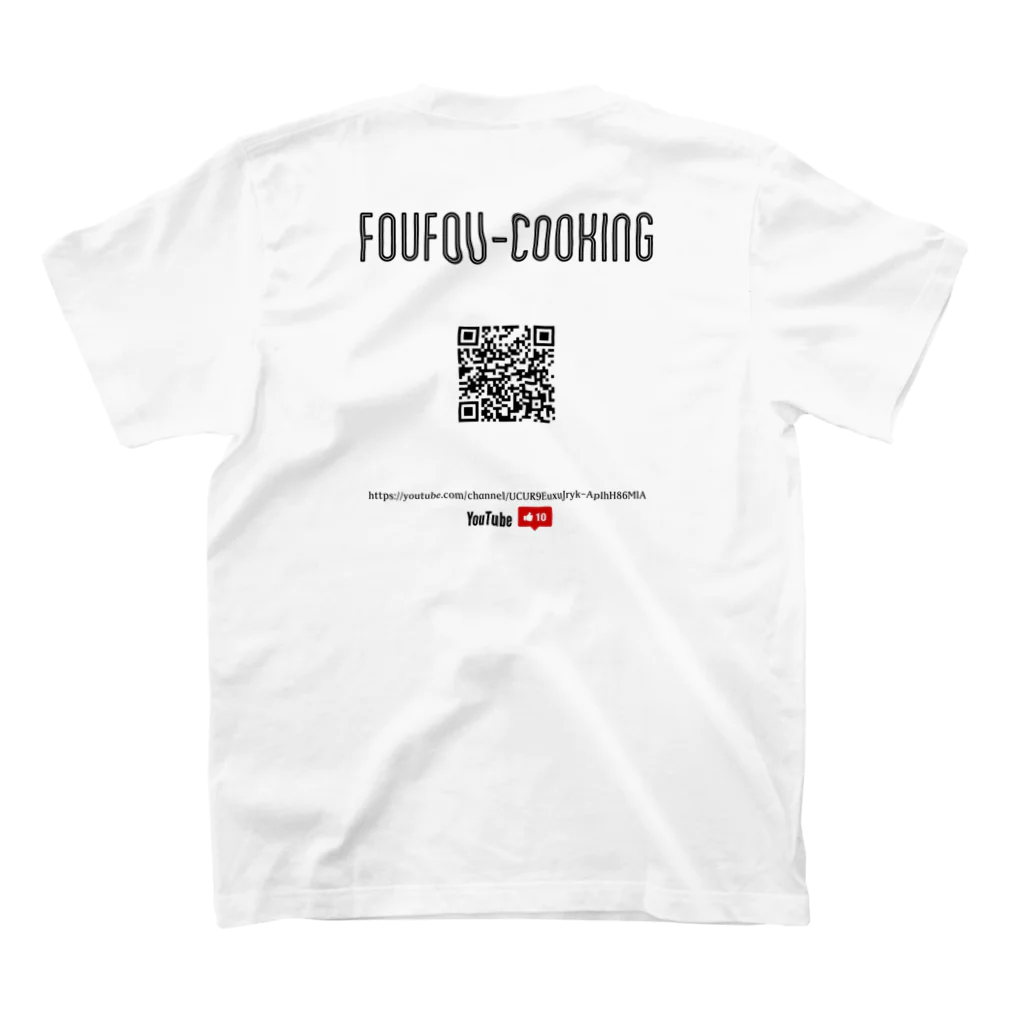 らーめん居酒屋　吟座FouFouのFouFou-Cooking スタンダードTシャツの裏面