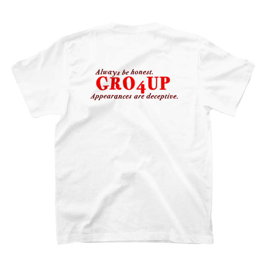 ❹Groupの4Groupオリジナル スタンダードTシャツの裏面