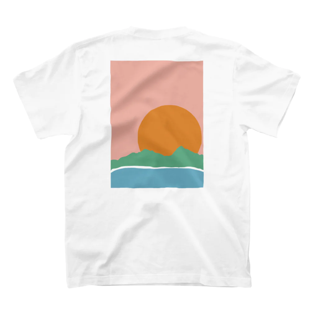 NON FACT STORYのスタイリッシュ農家Tシャツ(両面)【California Farm】 スタンダードTシャツの裏面