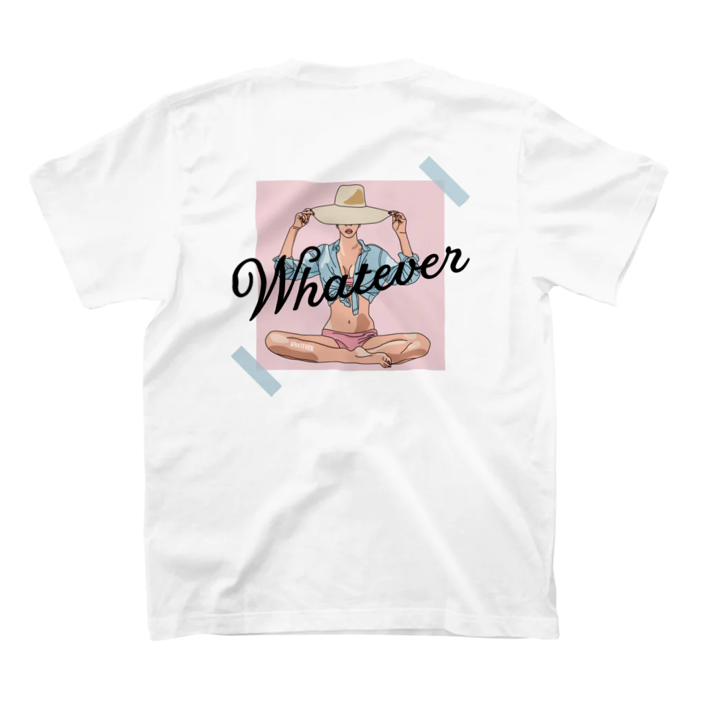 whatever_official_2020        of Super summer saleの0 Regular Fit T-Shirtの裏面