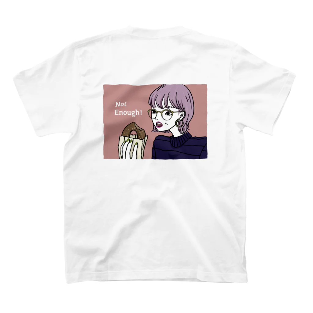 ウエキナツミの庭のNot Enough! スタンダードTシャツの裏面