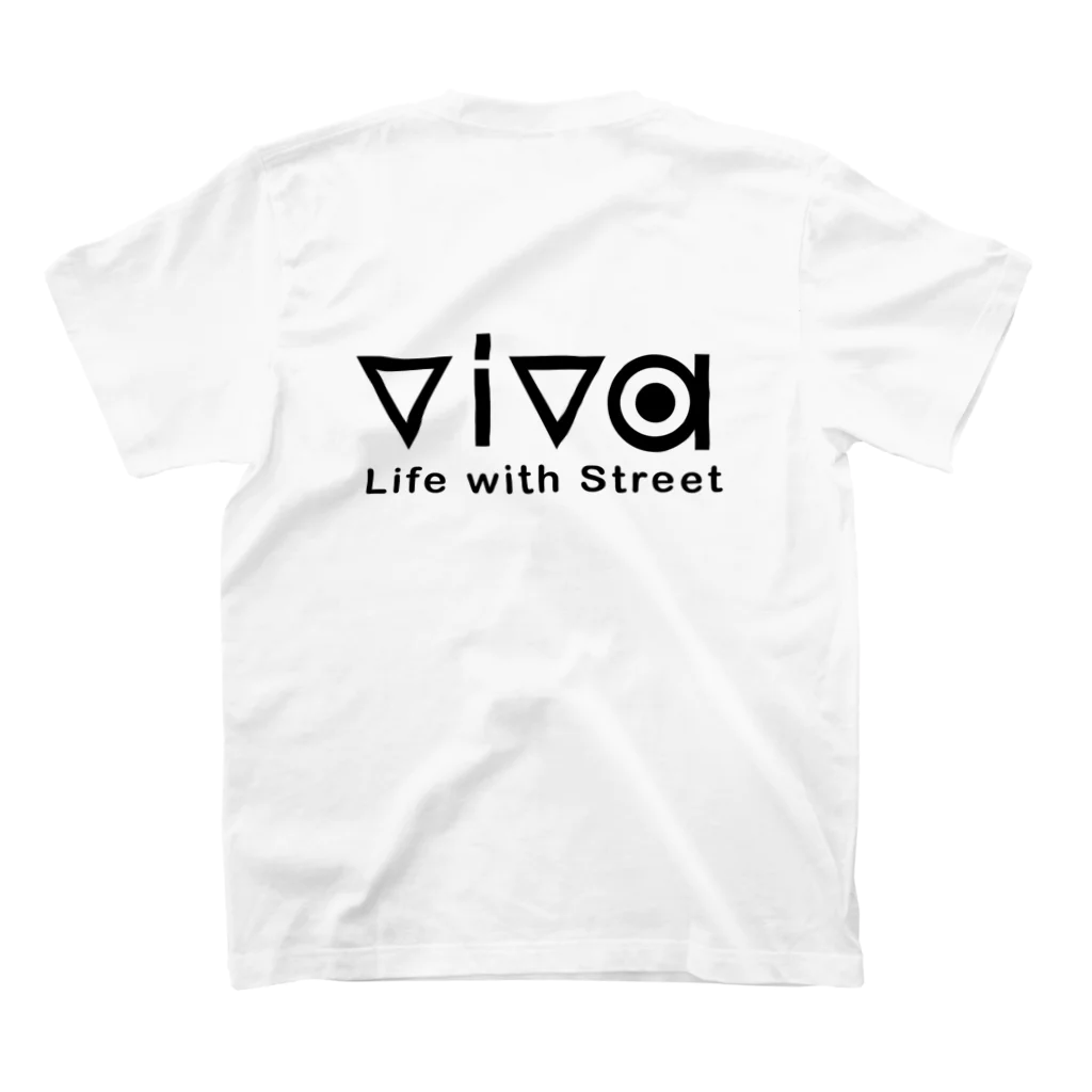 ViVaのViVa LOGO Tシャツ スタンダードTシャツの裏面