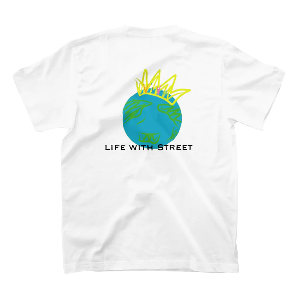 ViVaのViVa in The Earth スタンダードTシャツの裏面