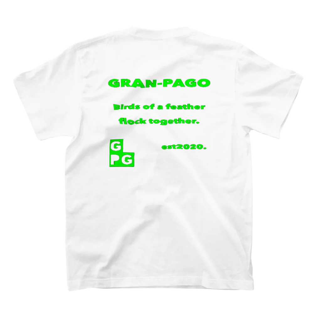 Gran-PagoのGPGTシャツ スタンダードTシャツの裏面