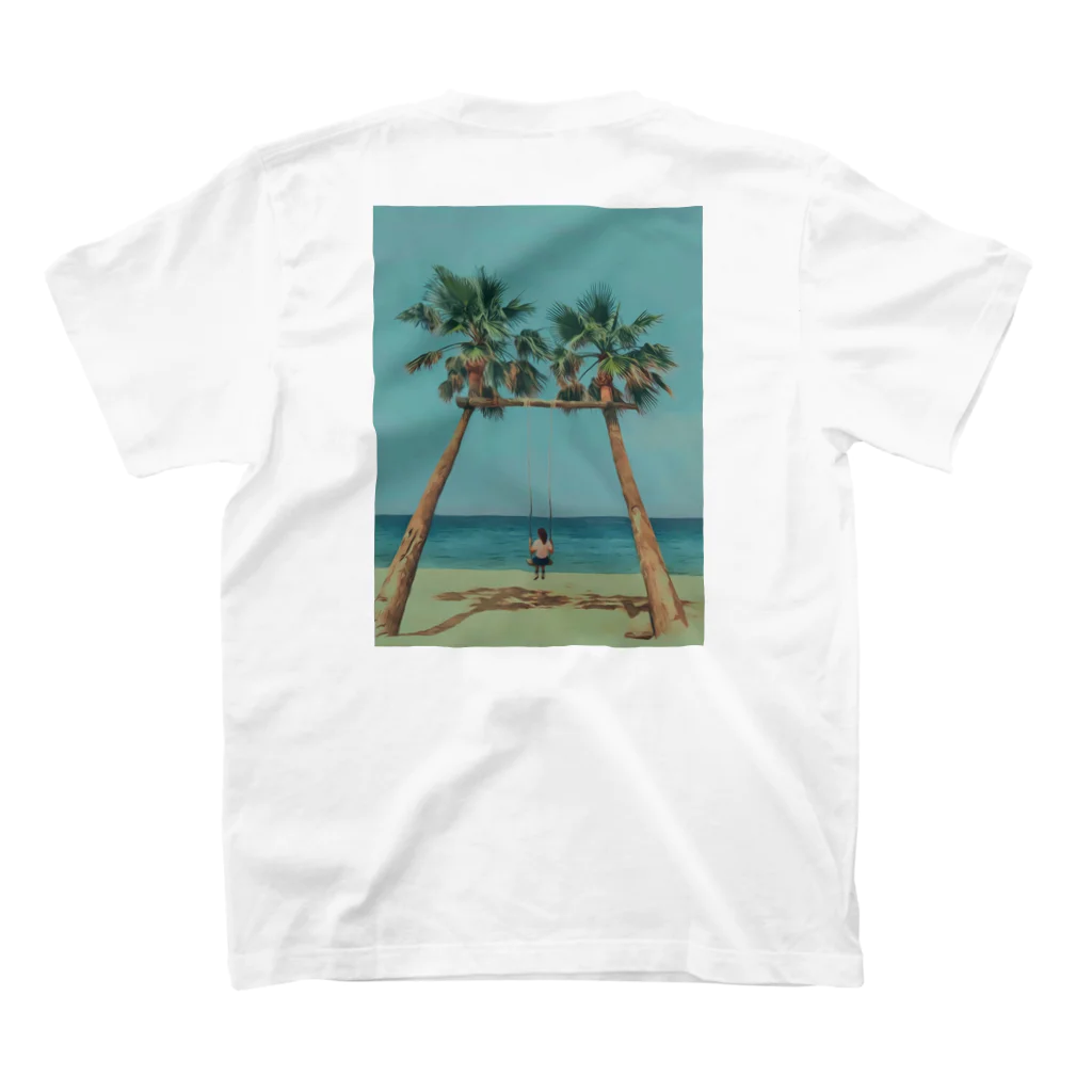 ALOHA BEACHのALOHA BEACH スタンダードTシャツの裏面