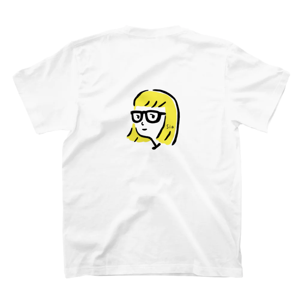 Sia シーア大倉山のSiaちゃん☆ スタンダードTシャツの裏面