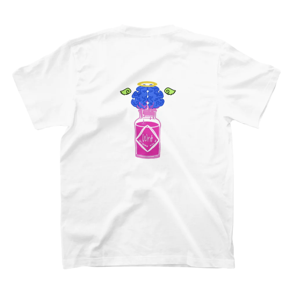 WntのDrippig my brain スタンダードTシャツの裏面