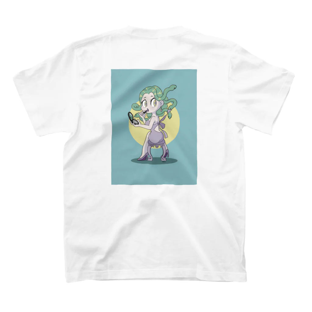 OTK2525shoppingのメデューサちゃん スタンダードTシャツの裏面