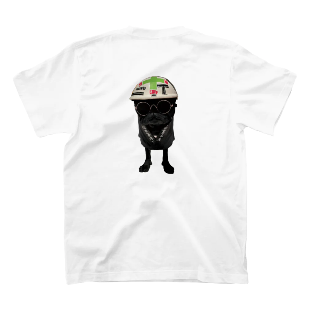 えんぴつの飼い主専用 timapug Regular Fit T-Shirtの裏面