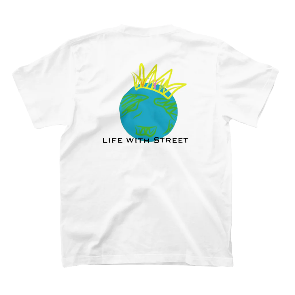 ViVaのViVa in the Earth スタンダードTシャツの裏面