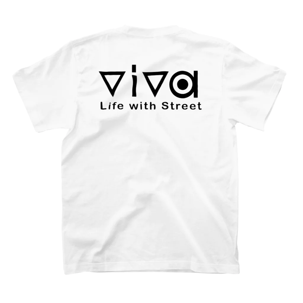 ViVaのViVa BIG LOGO T-shirt スタンダードTシャツの裏面