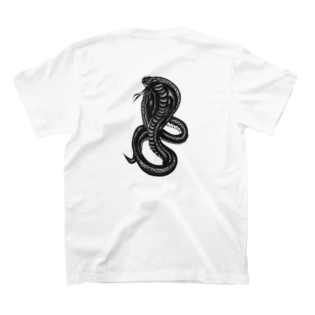 New HopeのDream love snake Regular Fit T-Shirtの裏面