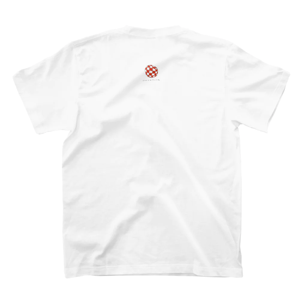 ohutonのcurvature Regular Fit T-Shirtの裏面