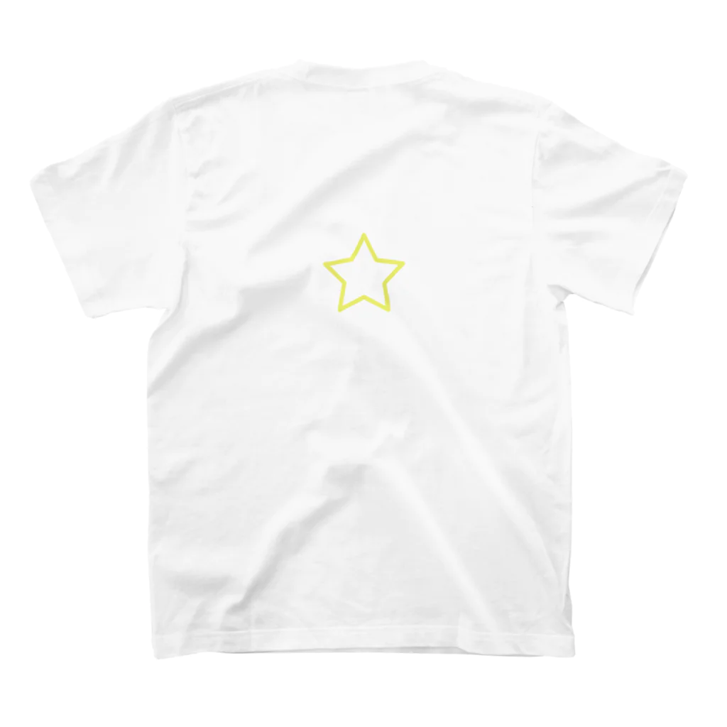 星男プロダクションのSulley×星男 hoshiostarsコラボシリーズ Regular Fit T-Shirtの裏面