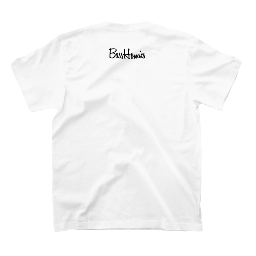 BASSHOMIESのBAITタイダイ柄 スタンダードTシャツの裏面