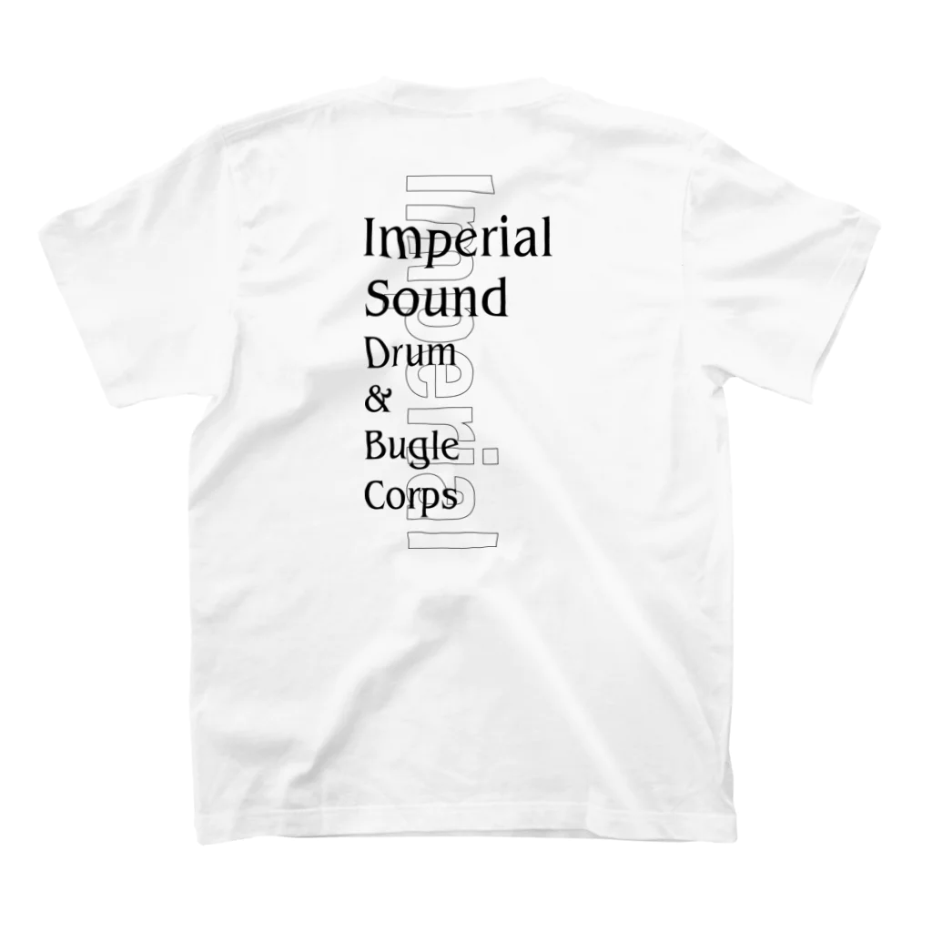 Imperial Sound D&BC のnew ロゴTシャツ　淡色 Regular Fit T-Shirtの裏面