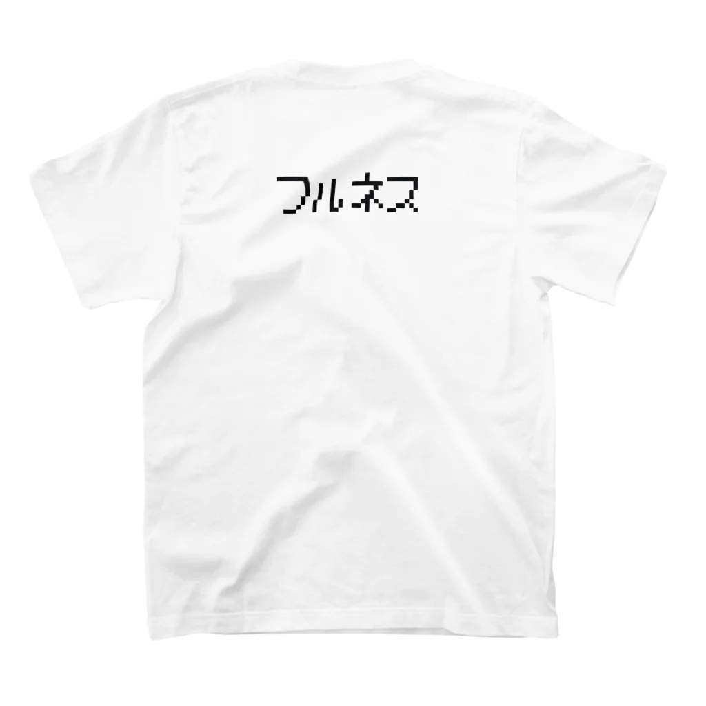 マインドフルネス屋さんのマインドフルネス(ドットver.)② Regular Fit T-Shirtの裏面