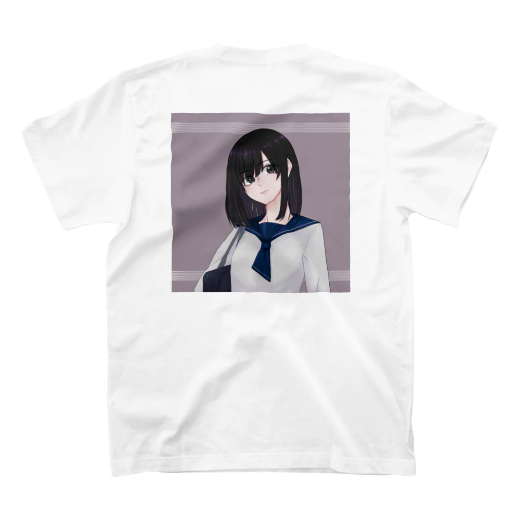 明日香の真面目ちゃん スタンダードTシャツの裏面