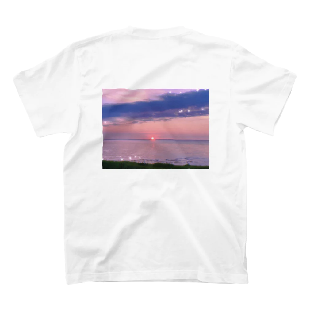 Uta's TOYのSUMMER SUNSET スタンダードTシャツの裏面