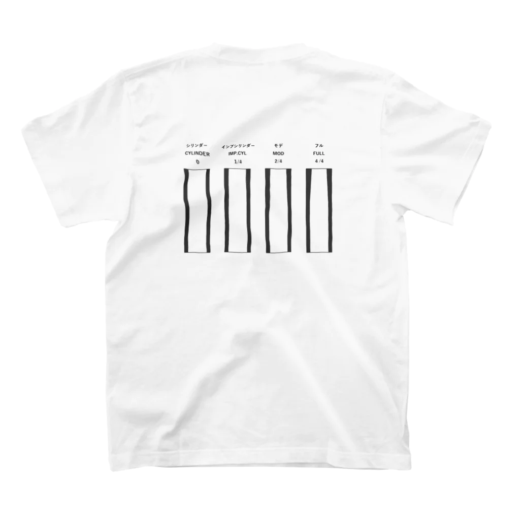 KOICHIの射法 Regular Fit T-Shirtの裏面