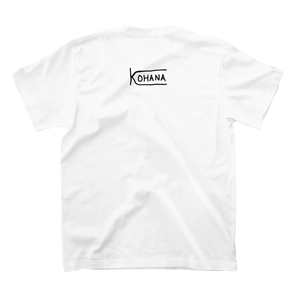 こはな@自称『魂のTシャツ作家』のがんばらなくてもいいんだよ。 Regular Fit T-Shirtの裏面