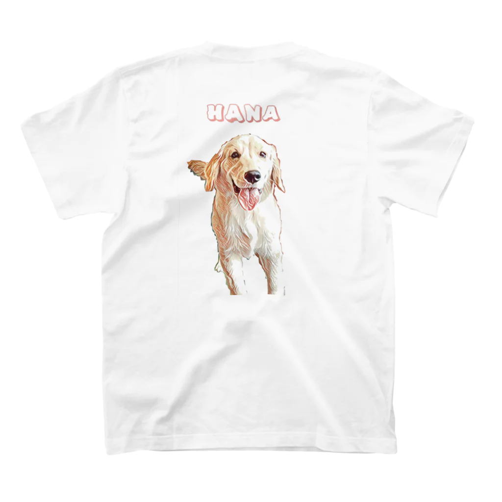 chloёのはははt スタンダードTシャツの裏面