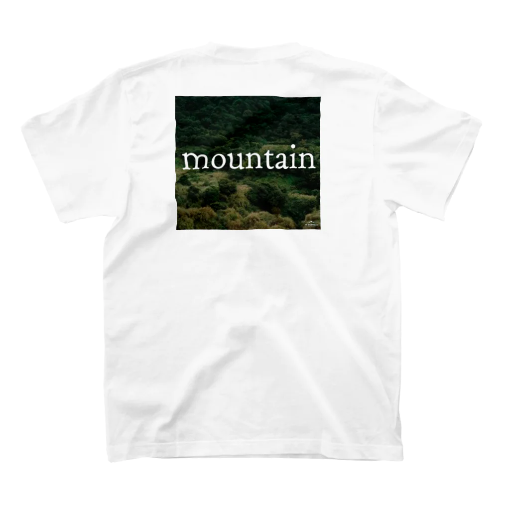 アウトドアブランドのmountain Regular Fit T-Shirtの裏面