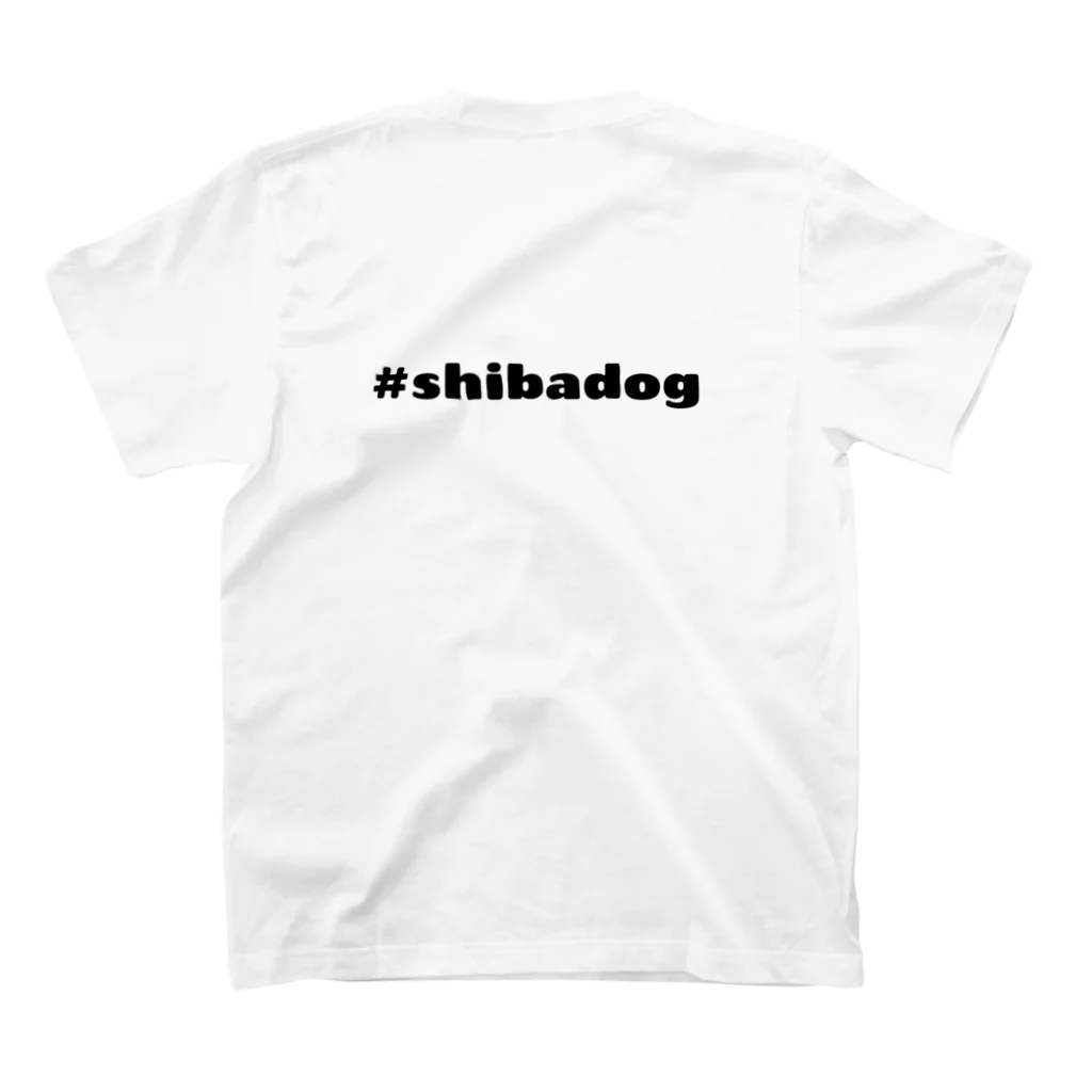 柴犬りゅうの#shibadog スタンダードTシャツの裏面