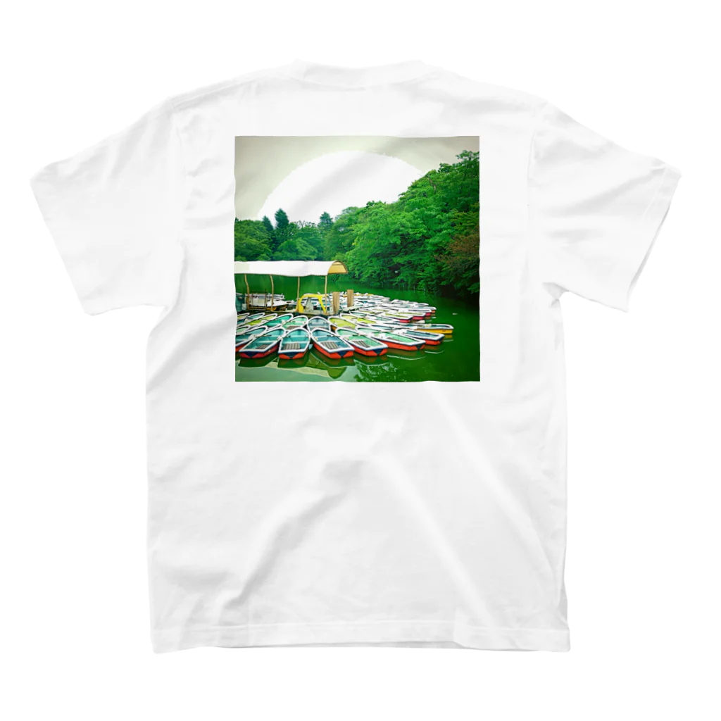 hito hitoのboat スタンダードTシャツの裏面