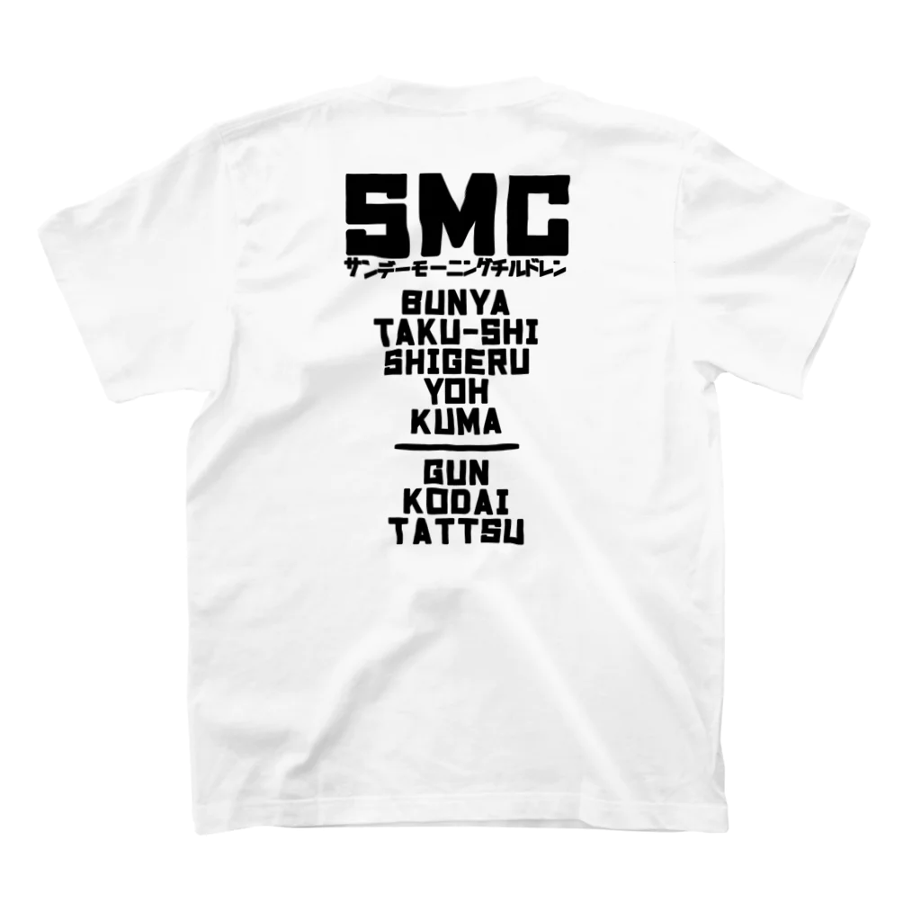 サンデーモーニングチルドレン公式のサモチルTシャツ　1stLive ver. Regular Fit T-Shirtの裏面