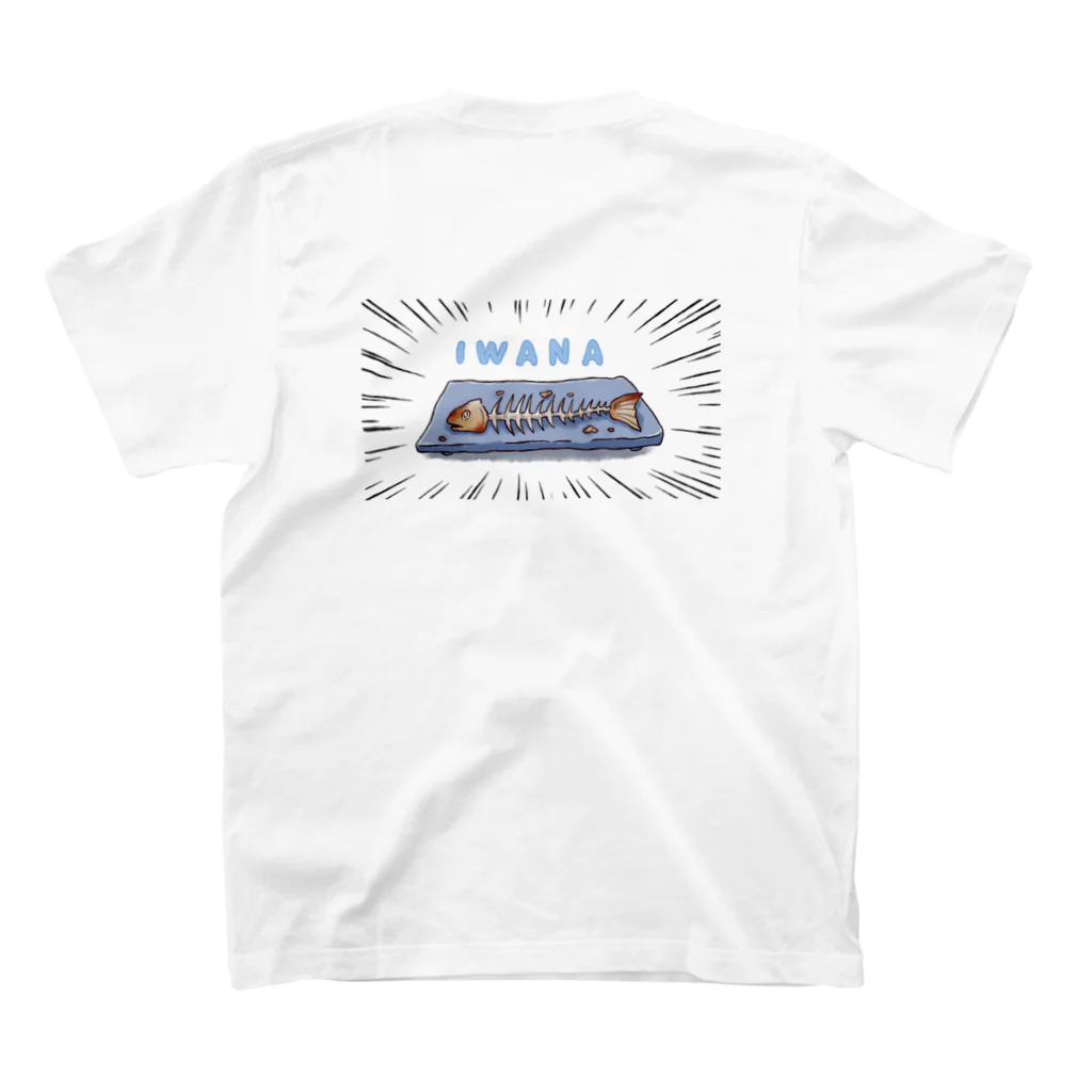 nack’s knacksのI W A N A スタンダードTシャツの裏面