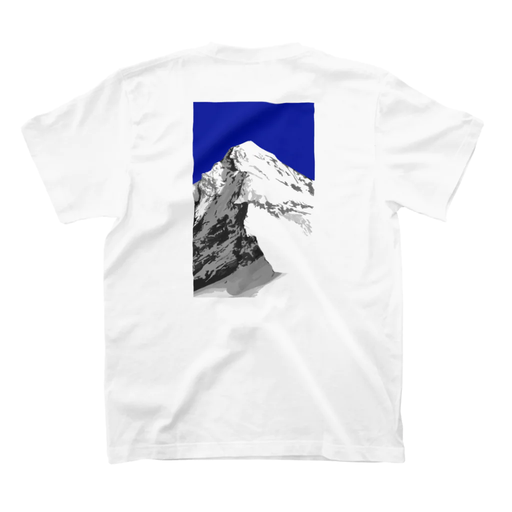 N1のmountain スタンダードTシャツの裏面