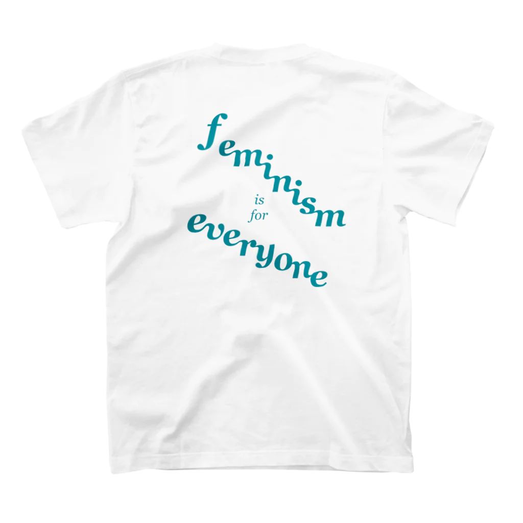 🌷🏳️‍🌈のFeminism is for Everyone🌼 スタンダードTシャツの裏面