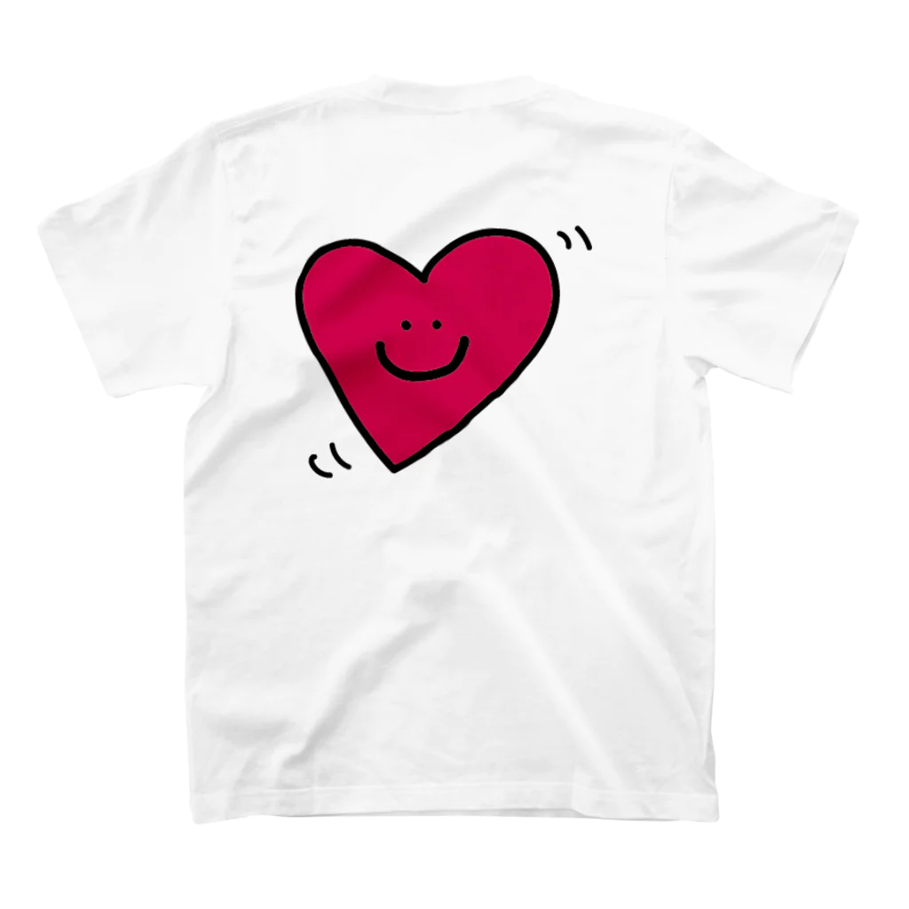 I ♡ YOUのアイラブユーくん スタンダードTシャツの裏面