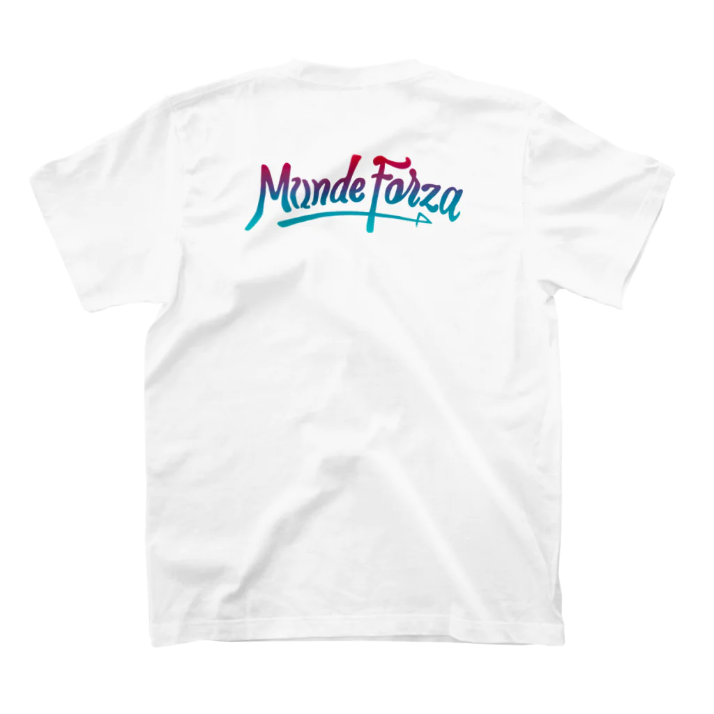 MONDE FORZAのMF Front ＆ Back T　#3 スタンダードTシャツの裏面