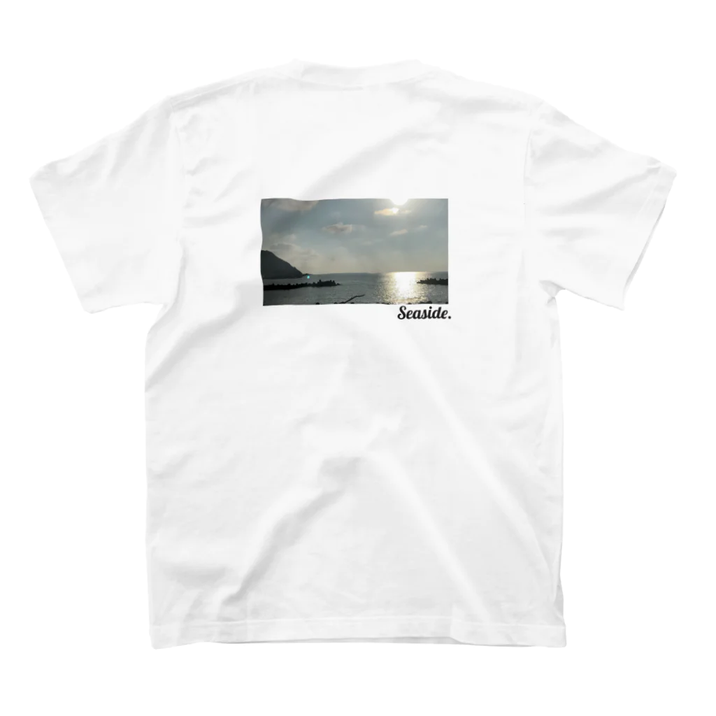 YAMADA FACTORYの【Seaside.】シリーズver.1 スタンダードTシャツの裏面