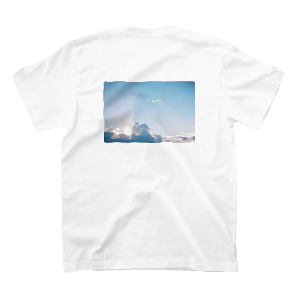 ゅぅのsky スタンダードTシャツの裏面