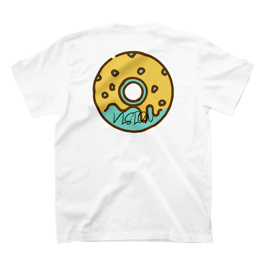 ViSiONのVISION  donut スタンダードTシャツの裏面