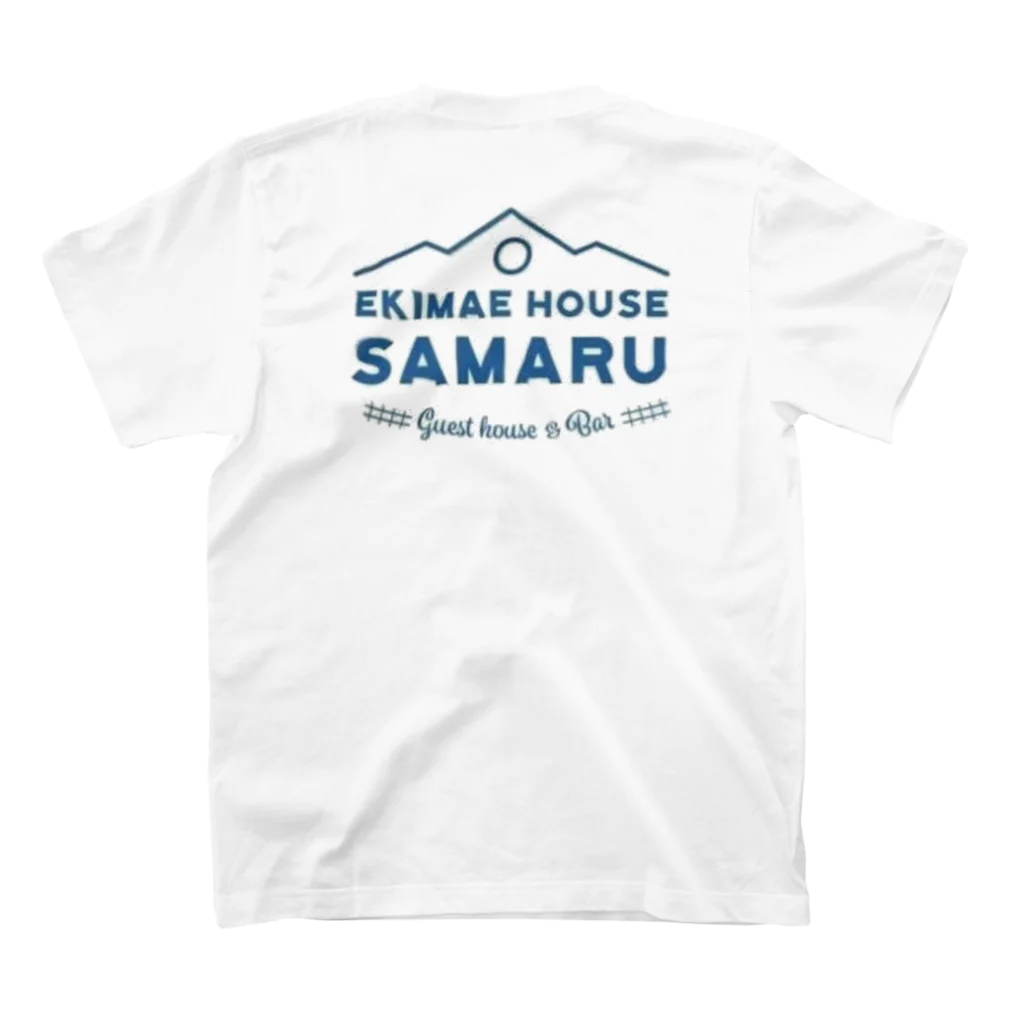 EkimaehouseSamaruのekimaehouseSamaru スタンダードTシャツの裏面