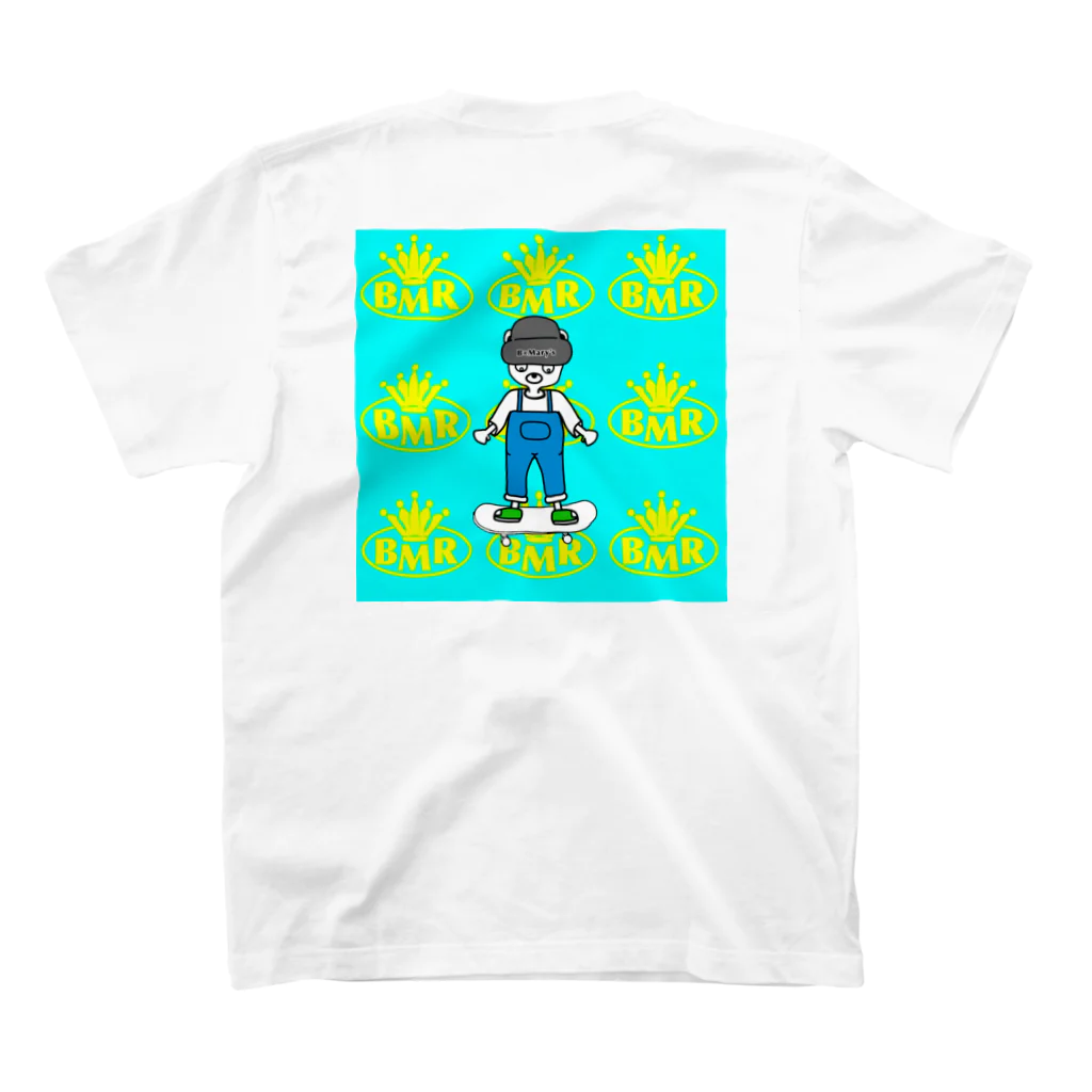 B×Mary’s のスケボーくん スタンダードTシャツの裏面