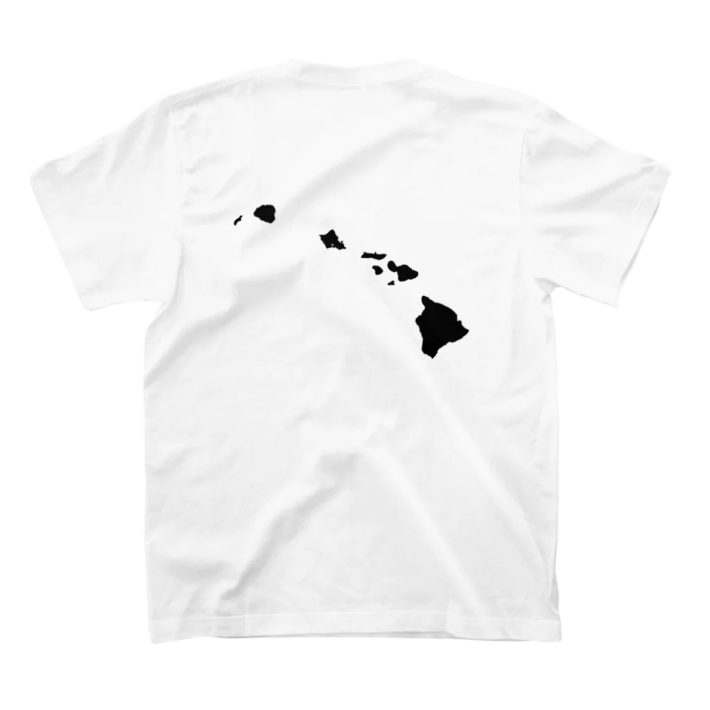 POSERのHAWAII TEE スタンダードTシャツの裏面