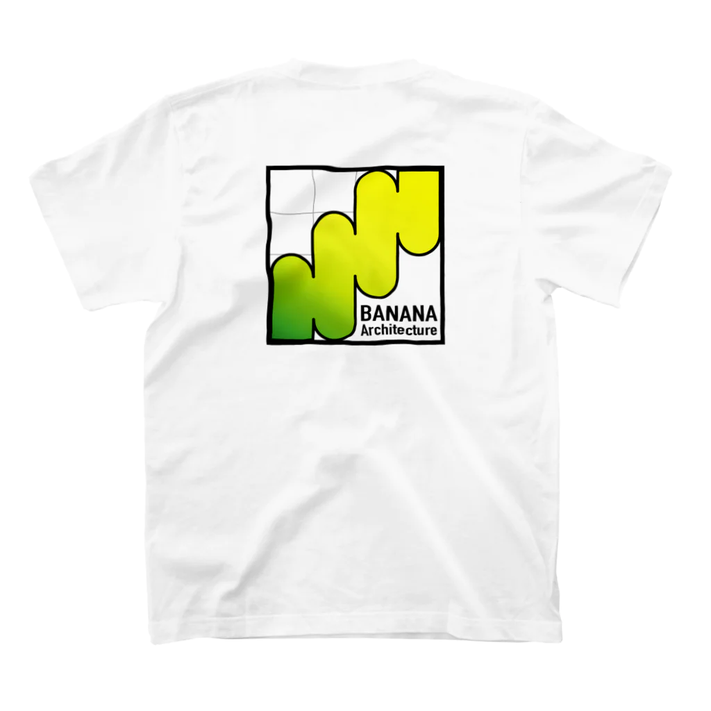 BANANA Architecture.のBANANA Architectureロゴ スタンダードTシャツの裏面