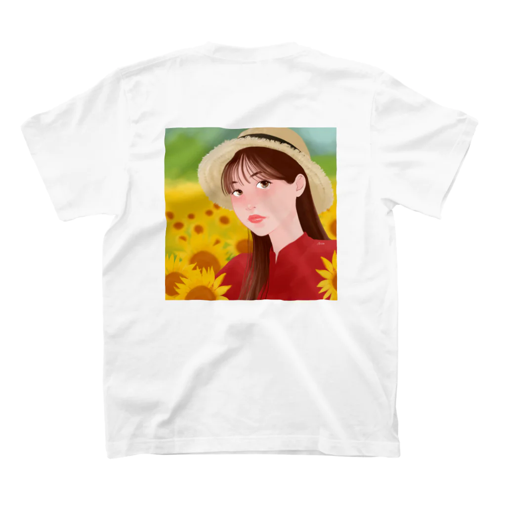 Arisa_illust_SHOPのgirls item(TOWA) スタンダードTシャツの裏面