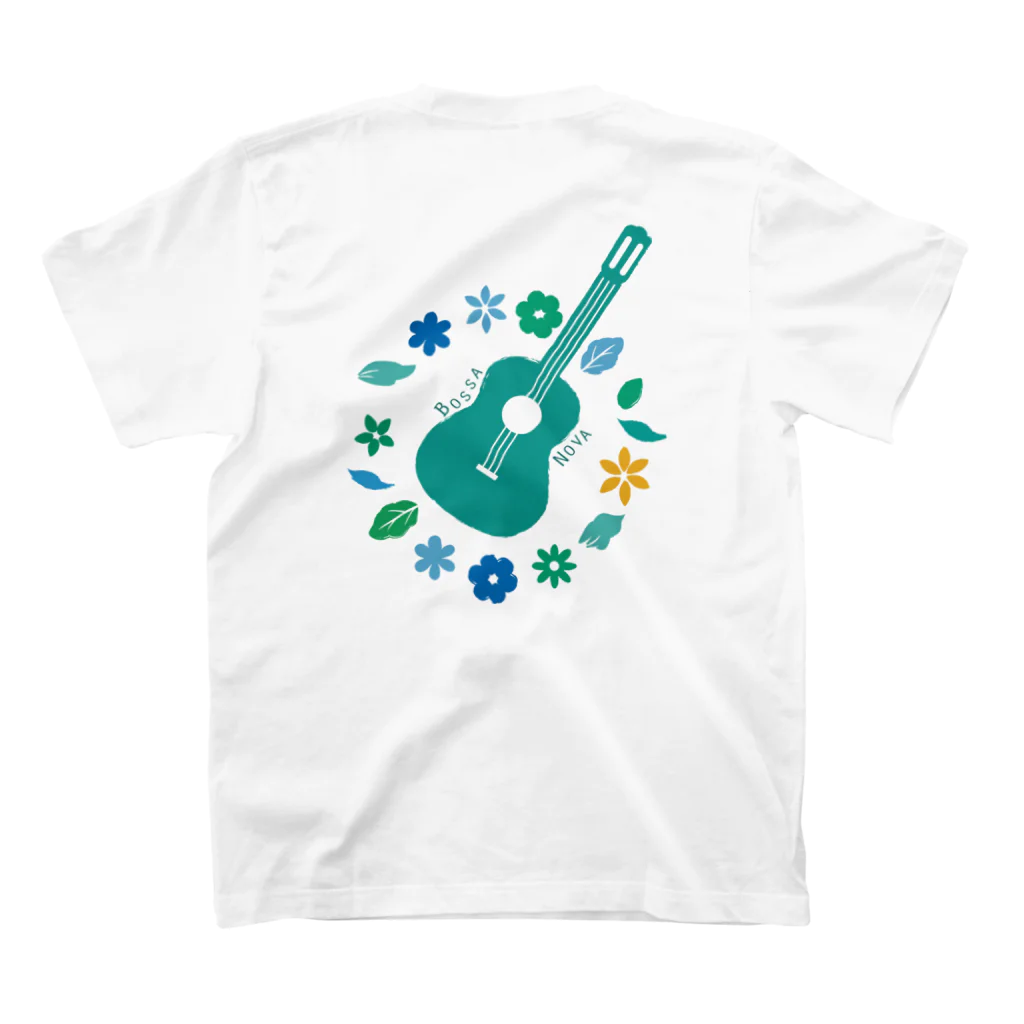 Karen's shopのflower guitar Regular Fit T-Shirtの裏面