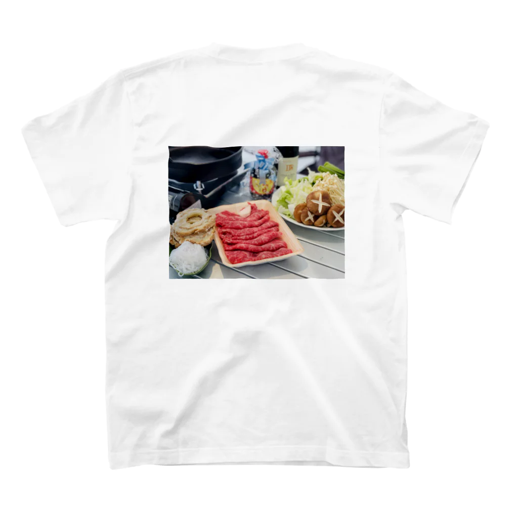 おいしくてまるいのSUKIYAKI スタンダードTシャツの裏面