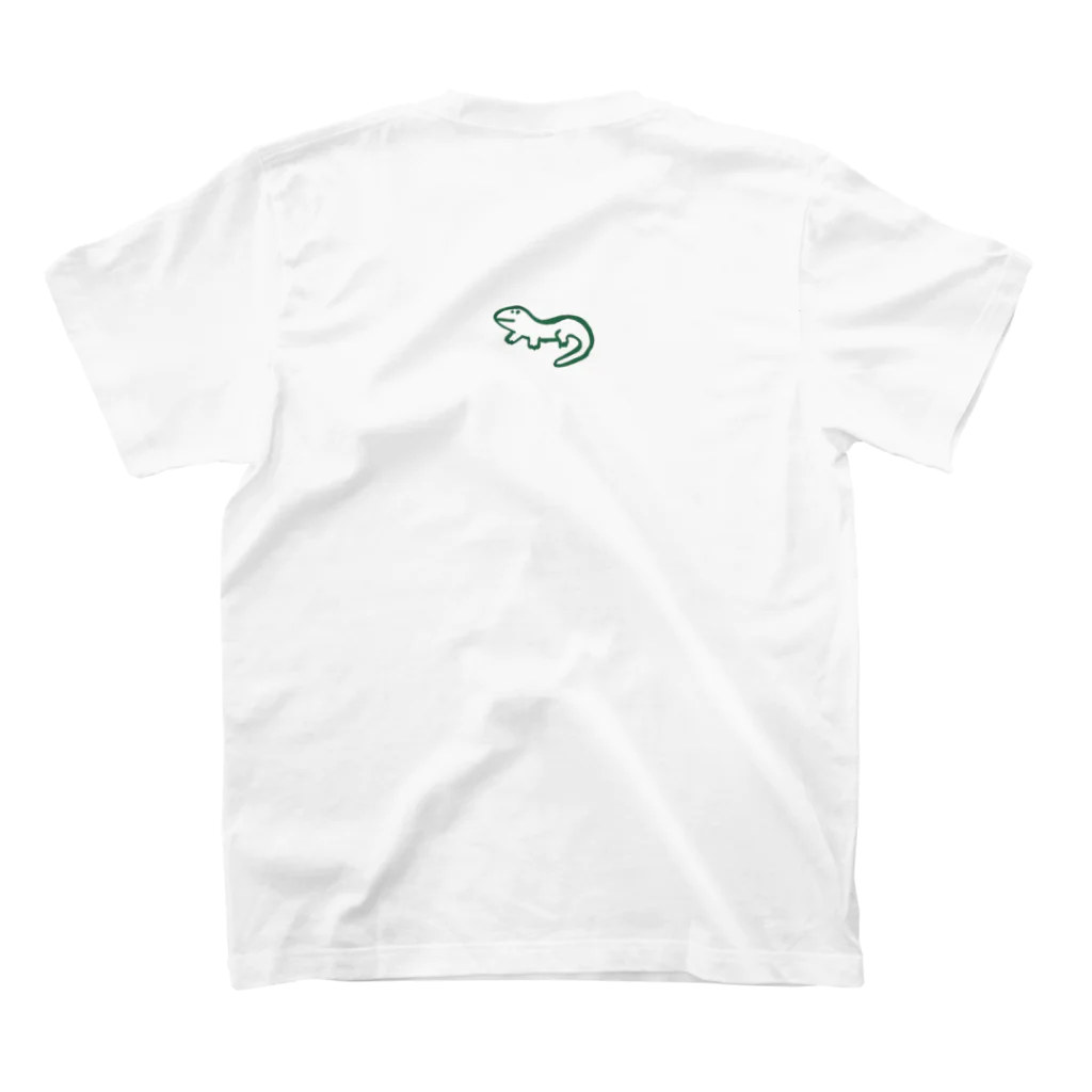 lucertolaのlucertola スタンダードTシャツの裏面